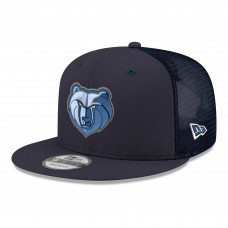 Бейсболка Memphis Grizzlies New Era Navy Core Logo Meshback 9FIFTY Snapback