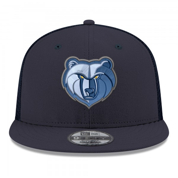 Бейсболка Memphis Grizzlies New Era Navy Core Logo Meshback 9FIFTY Snapback