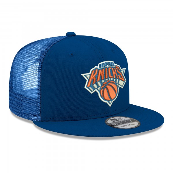 Бейсболка New York Knicks New Era Blue Core Logo Meshback 9FIFTY Snapback