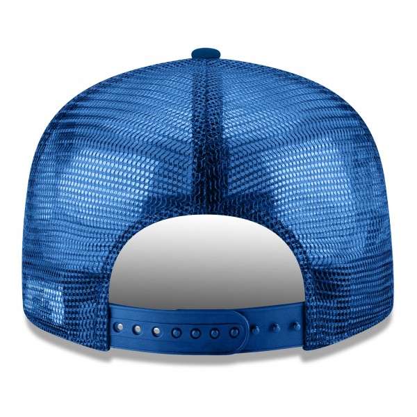 Бейсболка New York Knicks New Era Blue Core Logo Meshback 9FIFTY Snapback