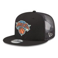 Бейсболка New York Knicks New Era Black Core Logo Meshback 9FIFTY Snapback