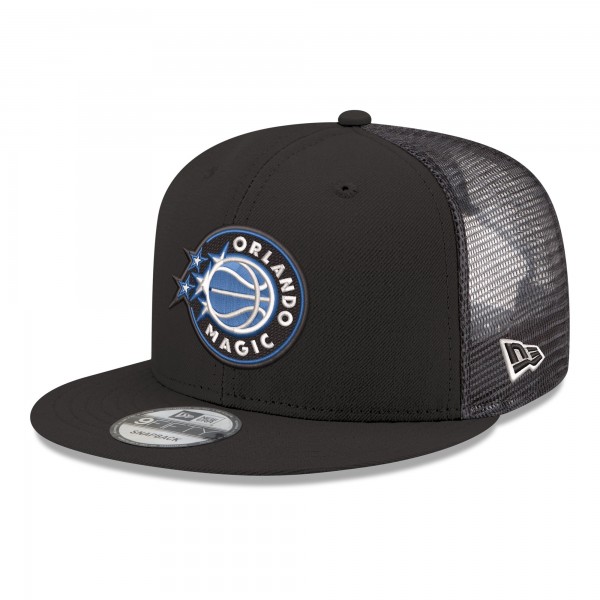 Бейсболка Orlando Magic New Era Black Core Logo Meshback 9FIFTY Snapback