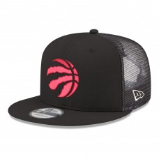 Бейсболка Toronto Raptors New Era Black Core Logo Meshback 9FIFTY Snapback