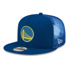 Бейсболка Golden State Warriors New Era Royal Core Logo Meshback 9FIFTY
