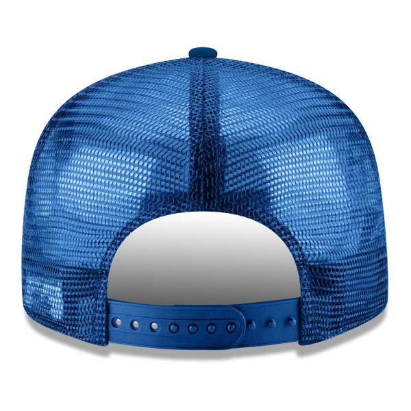Бейсболка Golden State Warriors New Era Royal Core Logo Meshback 9FIFTY