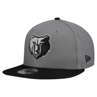 Бейсболка Memphis Grizzlies New Era Gray Core Logo Storm Gray Two-Tone 9FIFTY Snapback