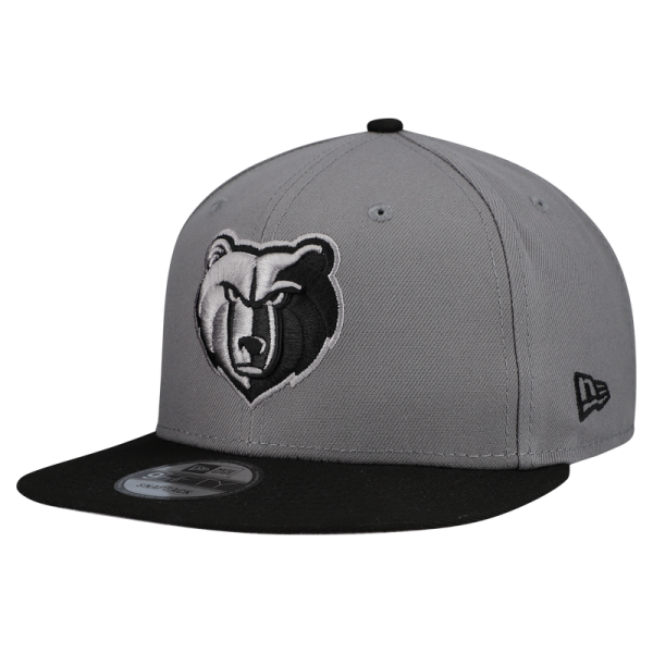 Бейсболка Memphis Grizzlies New Era Gray Core Logo Storm Gray Two-Tone 9FIFTY Snapback