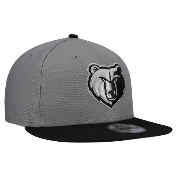 Бейсболка Memphis Grizzlies New Era Gray Core Logo Storm Gray Two-Tone 9FIFTY Snapback