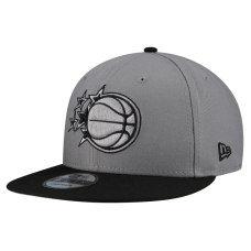 Бейсболка Orlando Magic New Era Gray Core Logo Storm Gray Two-Tone 9FIFTY Snapback
