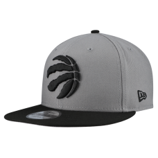 Бейсболка Toronto Raptors New Era Gray Core Logo Storm Gray Two-Tone 9FIFTY Snapback