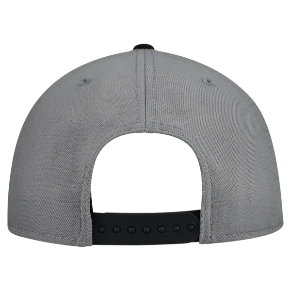 Бейсболка Chicago Bulls New Era Gray Core Logo Storm Gray Two-Tone 9FIFTY Snapback