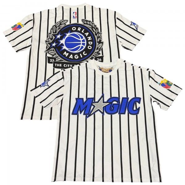 Jeff Hamilton x Orlando Magic White Icon Edition Premium T-Shirt