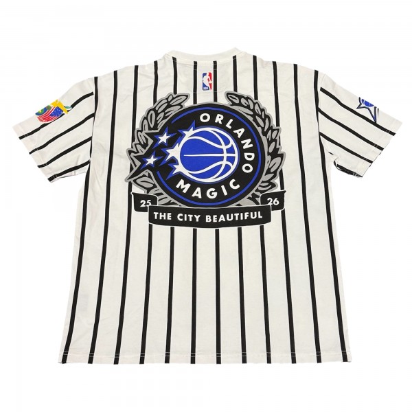 Jeff Hamilton x Orlando Magic White Icon Edition Premium T-Shirt