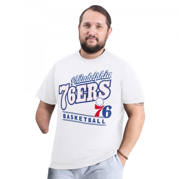 Philadelphia 76ers G-III Sports by Carl Banks White Adaptive Headliner T-Shirt