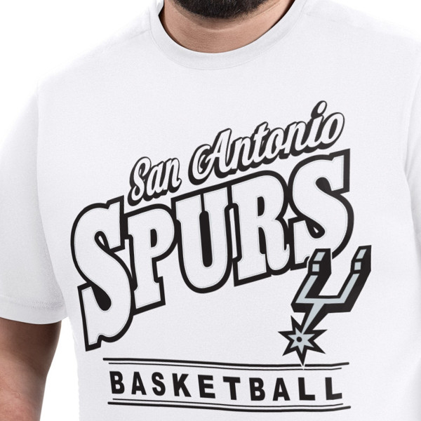 Футболка San Antonio Spurs G-III Sports by Carl Banks White Adaptive Headliner