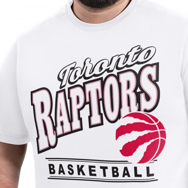 Toronto Raptors G-III Sports by Carl Banks White Adaptive Headliner T-Shirt
