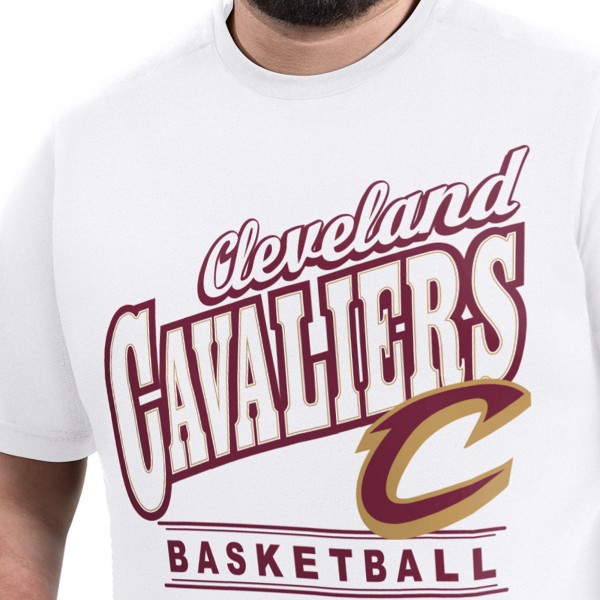 Cleveland Cavaliers G-III Sports by Carl Banks White Adaptive Headliner T-Shirt