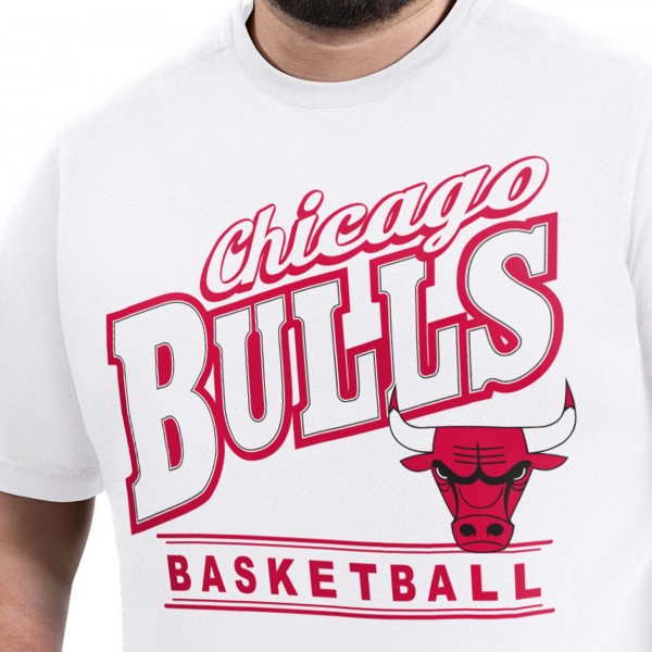 Футболка Chicago Bulls G-III Sports by Carl Banks White Adaptive Headliner