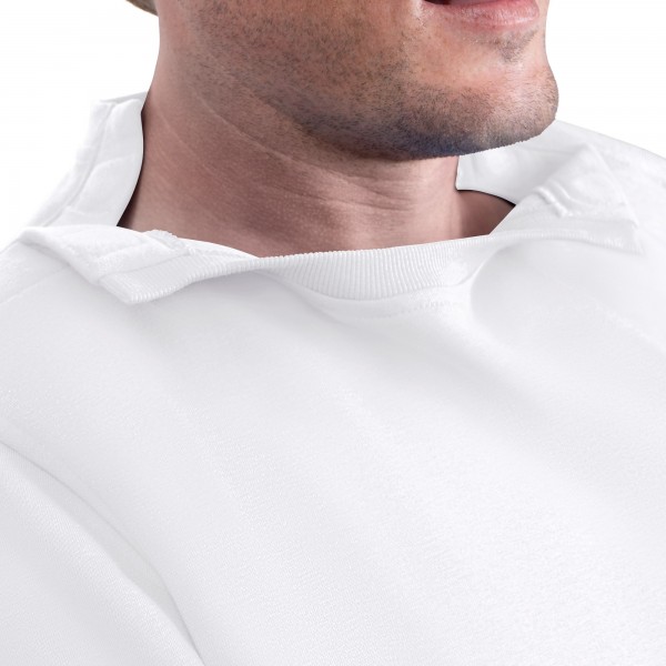 Miami Heat G-III Sports by Carl Banks White Adaptive Headliner Fleece Crewneck Sweatshirt