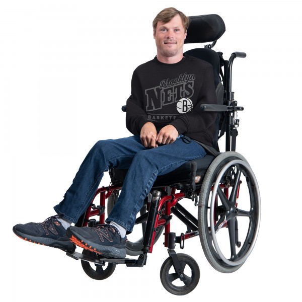 Brooklyn Nets G-III Sports by Carl Banks Black Adaptive Headliner Fleece Crewneck Sweatshirt