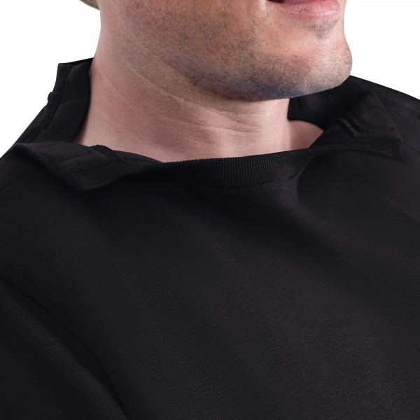 Кофта Chicago Bulls G-III Sports by Carl Banks Black Adaptive Headliner Fleece Crewneck