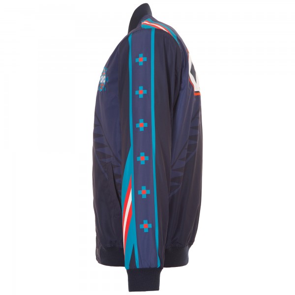 Oklahoma City Thunder JH Design Navy City Edition Full-Zip Bomber Jacket