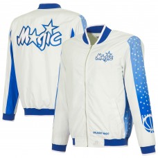 Orlando Magic JH Design Gray City Edition Full-Zip Bomber Jacket
