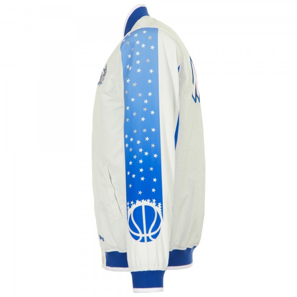 Orlando Magic JH Design Gray City Edition Full-Zip Bomber Jacket