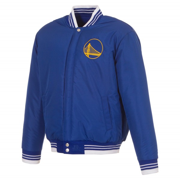 Golden State Warriors JH Design Royal Gothic Full-Button Jacket