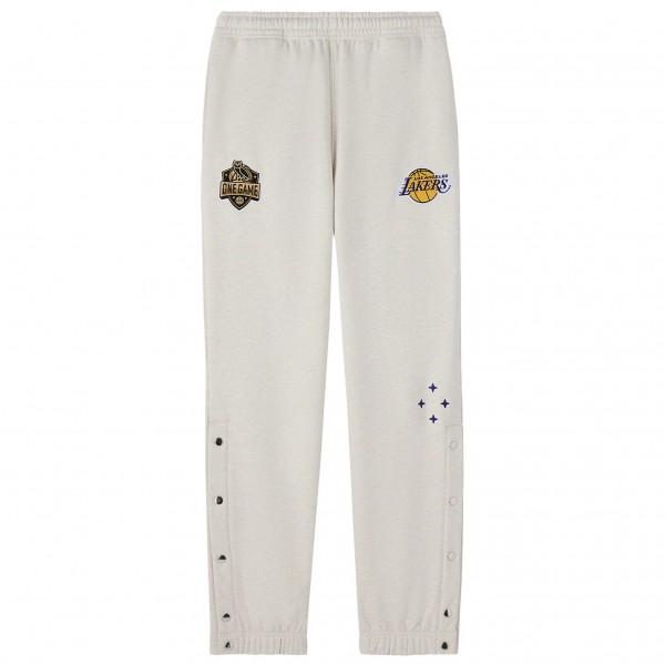 Штаны Los Angeles Lakers OVO x NBA Gray Snap
