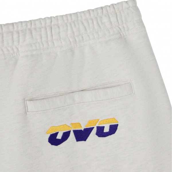 Штаны Los Angeles Lakers OVO x NBA Gray Snap