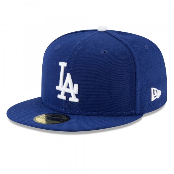Бейсболка Los Angeles Dodgers New Era Royal 2025 MLB Postseason Side Patch 59FIFTY