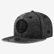 Бейсболка Golden State Warriors New Era Black Washed Tonal 9FIFTY
