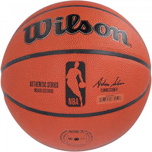 Egor Dëmin Brooklyn Nets Autographed Fanatics Authentic Wilson Authentic Series Indoor/Outdoor Basketball