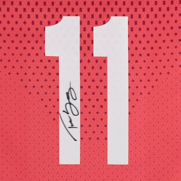 Игровая джерси Trae Young Atlanta Hawks Autographed Fanatics Authentic Red Nike 2021-22 All-Star Game Swingman