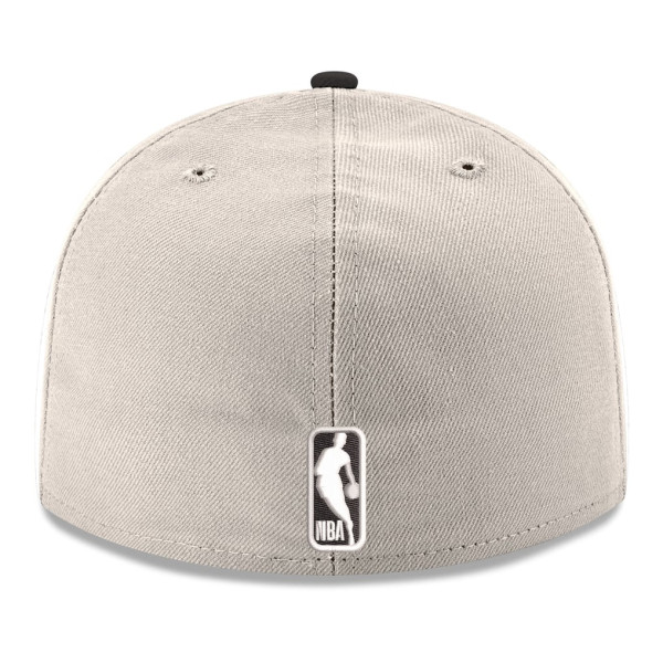 Бейсболка Brooklyn Nets New Era Gray/Black Chrome 59FIFTY