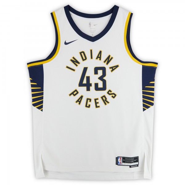Pascal Siakam Indiana Pacers Autographed Fanatics Authentic Nike White Association Swingman Jersey
