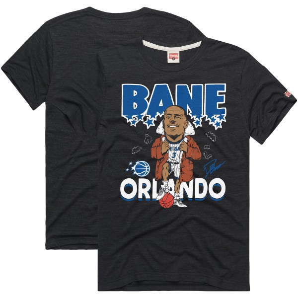 Футболка Unisex Orlando Magic Desmond Bane Homage Charcoal Signature Tri-Blend