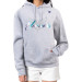 Толстовка Charlotte Hornets G-III 4Her by Carl Banks Shadow Logo Tri-Blend Fleece