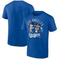 Los Angeles Dodgers Mookie Betts & Shohei Ohtani Royal Player Duo T-Shirt