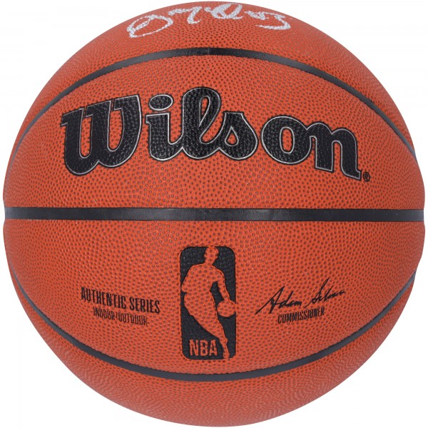 CJ McCollum Atlanta Hawks Autographed Fanatics Authentic Wilson Authentic Series Indoor/Outdoor Basketball