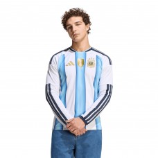 Argentina National Team adidas FIFA x World Cup 2026 Home Replica Long Sleeve Jersey - White