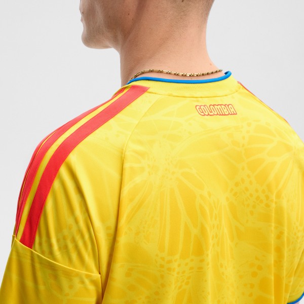 Джерси Colombia National Team adidas FIFA x World Cup 2026 Home On Field Authentic - Yellow