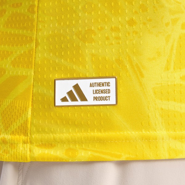 Джерси Colombia National Team adidas FIFA x World Cup 2026 Home On Field Authentic - Yellow