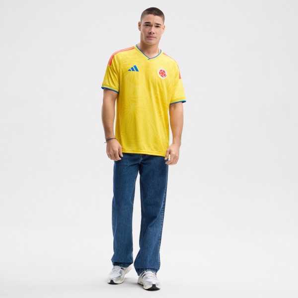 Colombia National Team adidas FIFA x World Cup 2026 Home Replica Jersey - Yellow