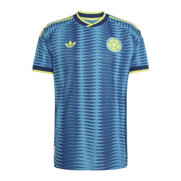 Джерси Colombia National Team adidas 2026 Away On-Field Authentic - Turquoise