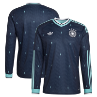 Germany National Team adidas 2026 Away Replica Long Sleeve Jersey - Navy