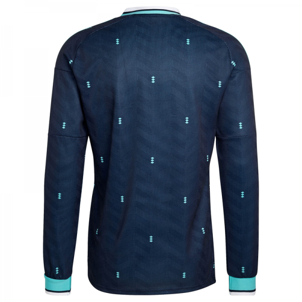 Germany National Team adidas 2026 Away Replica Long Sleeve Jersey - Navy