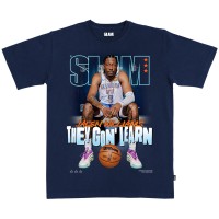 Футболка Unisex Oklahoma City Thunder Jalen Williams SLAM Navy October/November 2025 Cover