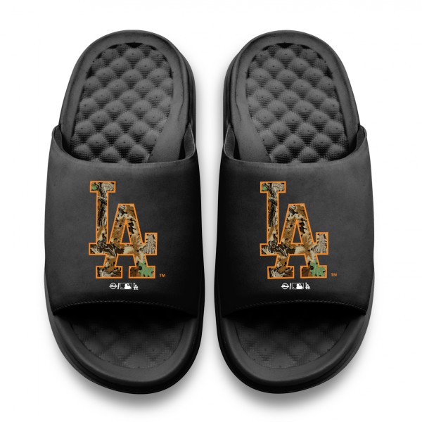 Unisex Los Angeles Dodgers ISlide RealTree Clipping Mask Motive Slide Sandals